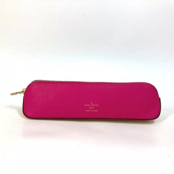 LOUIS VUITTON Monogram Trousse Elizabeth stationery pencil case Brown - Picture 2 of 13